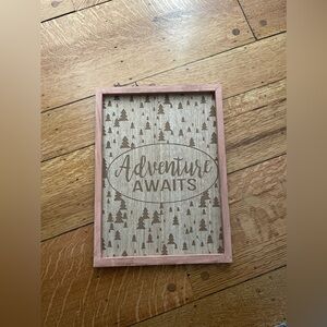 Adventure Awaits Home Wall Decor